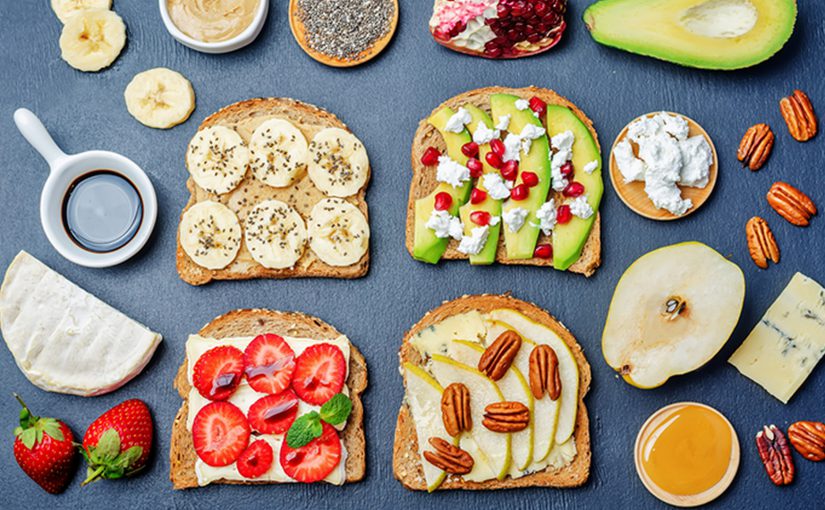 Tartines aux concombres